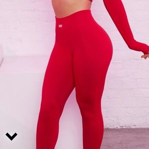 Ribbed bo and tee leggings PETITE